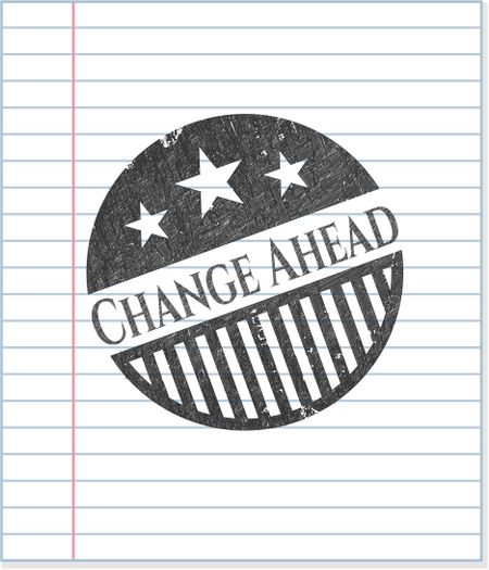 Change Ahead pencil emblem