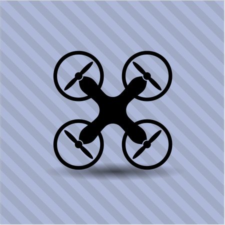 Air Drone vector icon