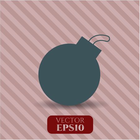 Bomb vector symbol