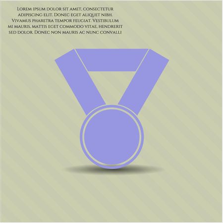 Medal vector icon