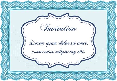 Formal invitation. Customizable, Easy to edit and change colors. With background. Good design.