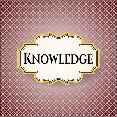 Knowledge colorful banner