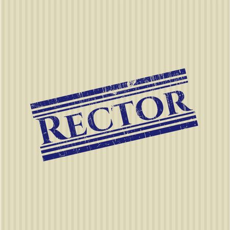 Rector rubber grunge texture stamp