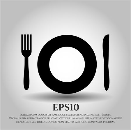 Restaurant icon vector illustration