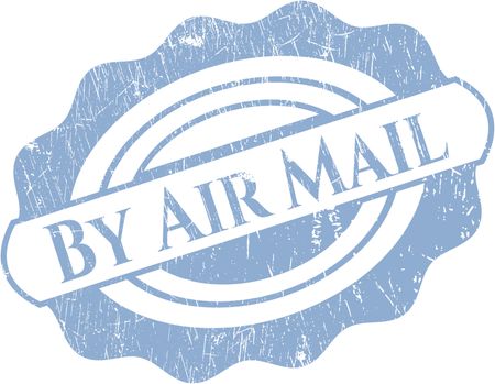 By Air Mail rubber texture