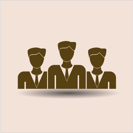 Business Teamwork icon or symbol