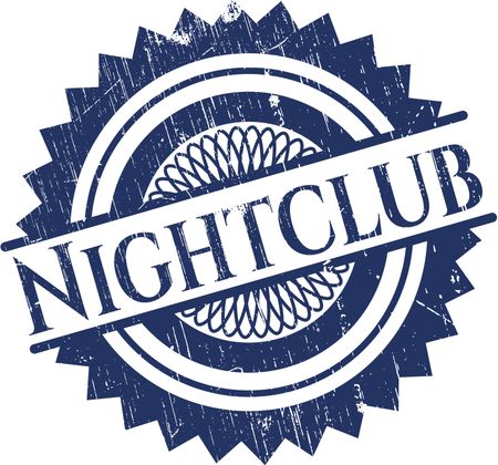 Nightclub rubber grunge seal