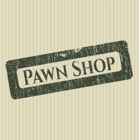 Pawn Shop rubber stamp