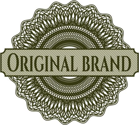 Original Brand rosette (money style emplem)