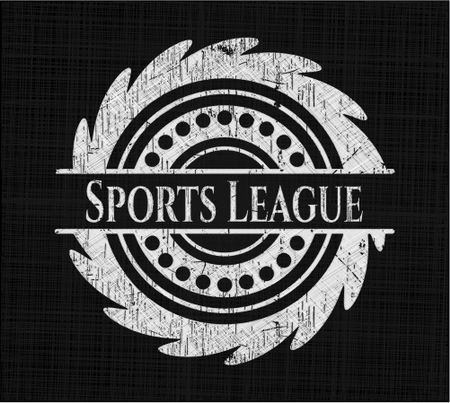 Sports League written on a blackboard