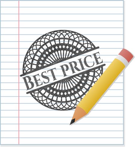 Best Price pencil strokes emblem