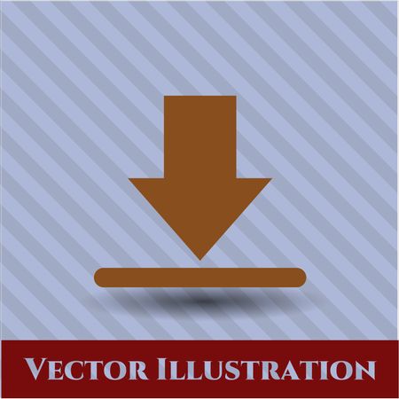 Download icon vector illustration