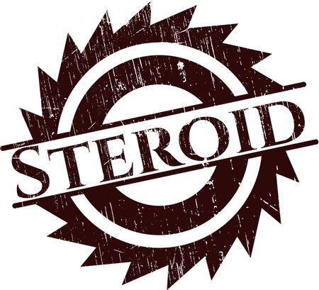 Steroid with rubber seal texture