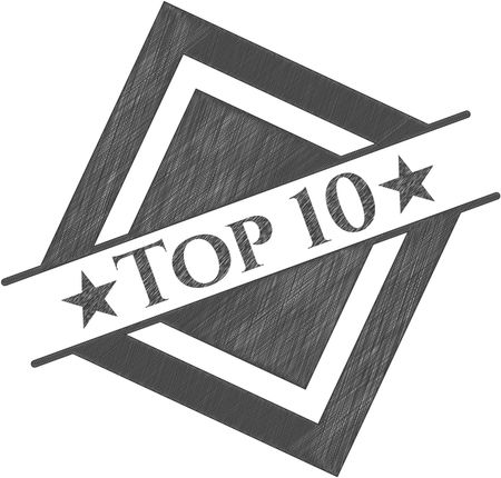 Top 10 pencil strokes emblem