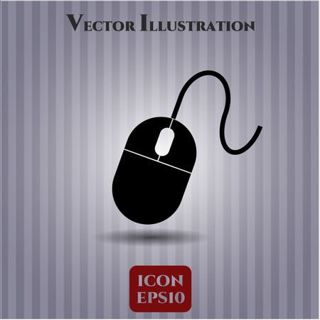 mouse icon vector symbol flat eps jpg app web concept website