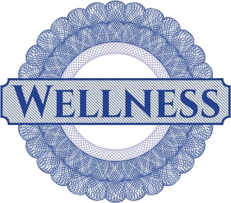 Wellness abstract rosette