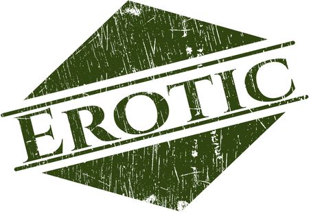 Erotic rubber grunge seal