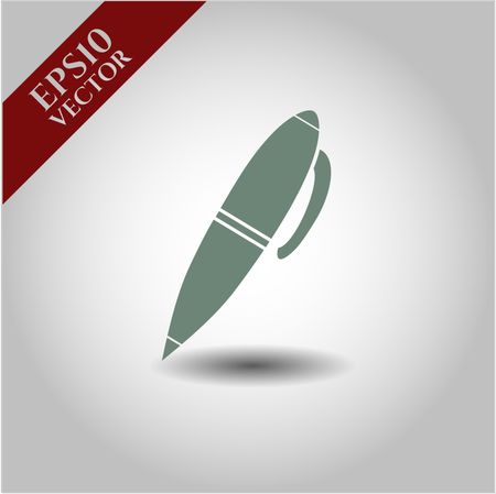 pen icon vector symbol flat eps jpg app web concept website
