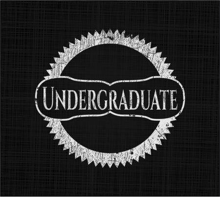 Undergraduate chalk emblem