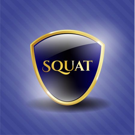 Squat shiny emblem
