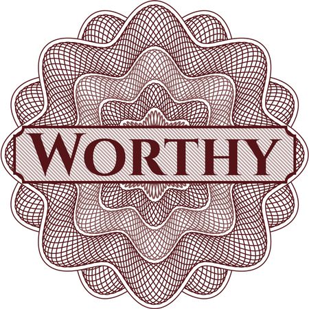 Worthy money style rosette