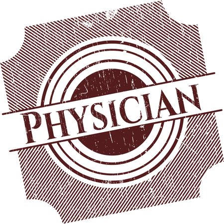 Physician grunge seal