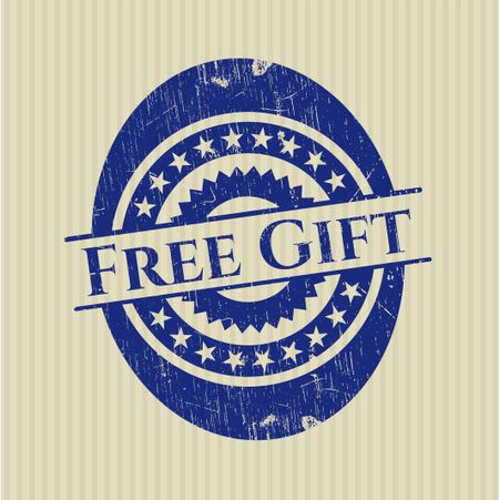 Free Gift grunge stamp