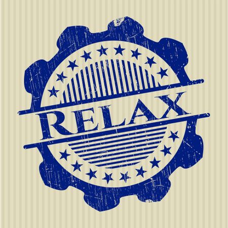 Relax rubber seal with grunge texture