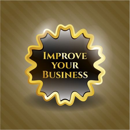 Improve your Business shiny badge