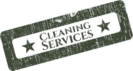 Cleaning Services grunge seal