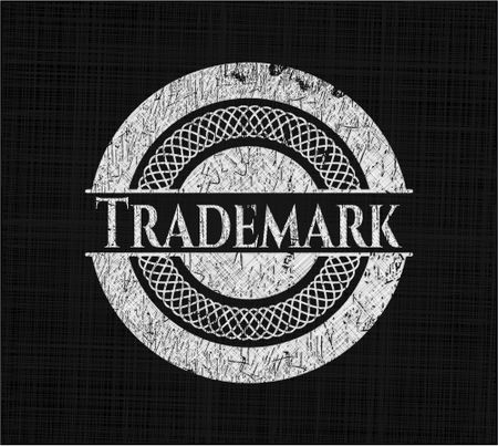 Trademark chalkboard emblem