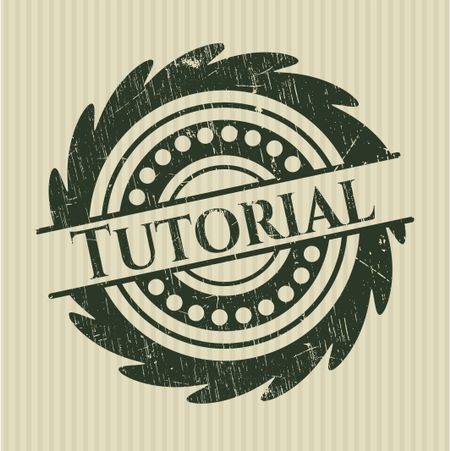 Tutorial with rubber seal texture