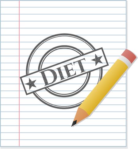 Diet draw (pencil strokes)