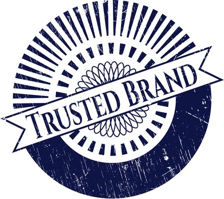 Trusted Brand grunge seal