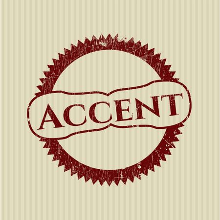 Accent rubber texture