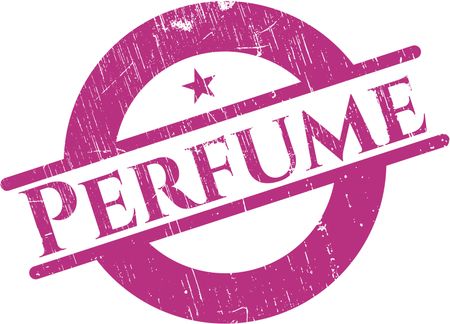 Perfume rubber grunge texture seal