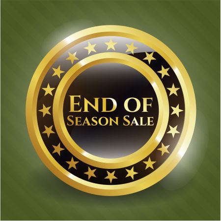 End of Season Sale gold emblem