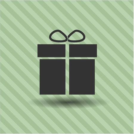 Gift box symbol