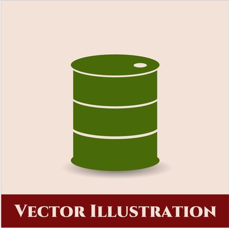 barrel icon vector symbol flat eps jpg app web concept website