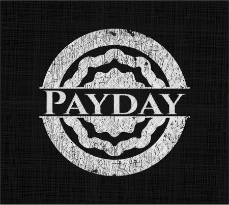 Payday chalkboard emblem