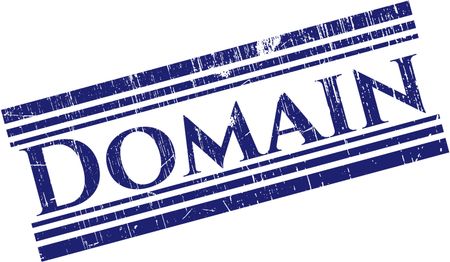 Domain grunge stamp