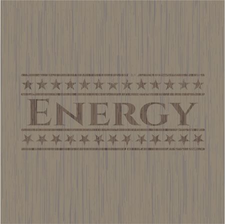 Energy wooden signboards