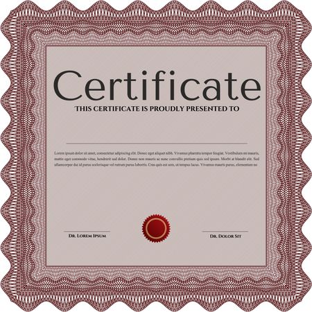 certificate template eps10 jpg of achievement diploma vector illustration design completion