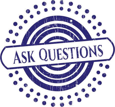 Ask Questions with rubber seal texture