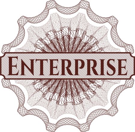 Enterprise money style rosette