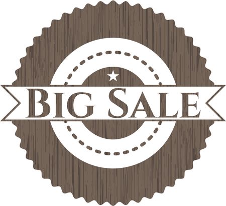 Big Sale vintage wood emblem