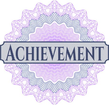Achievement rosette (money style emplem)