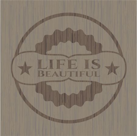 Life is Beautiful wood signboards