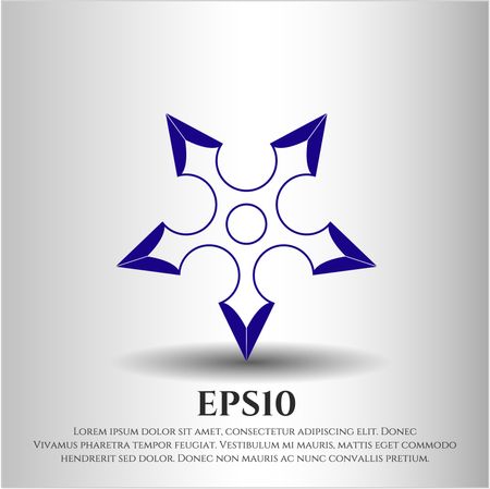 Ninja Star icon or symbol