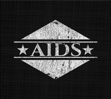 AIDS on blackboard
